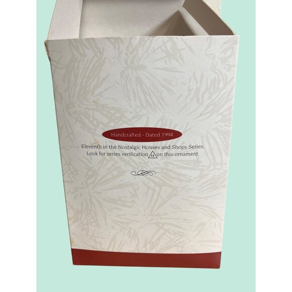 Hallmark Ornament 1994 Neighborhood Drugstore Nostalgic Houses & Shops - Picture 10 of 13